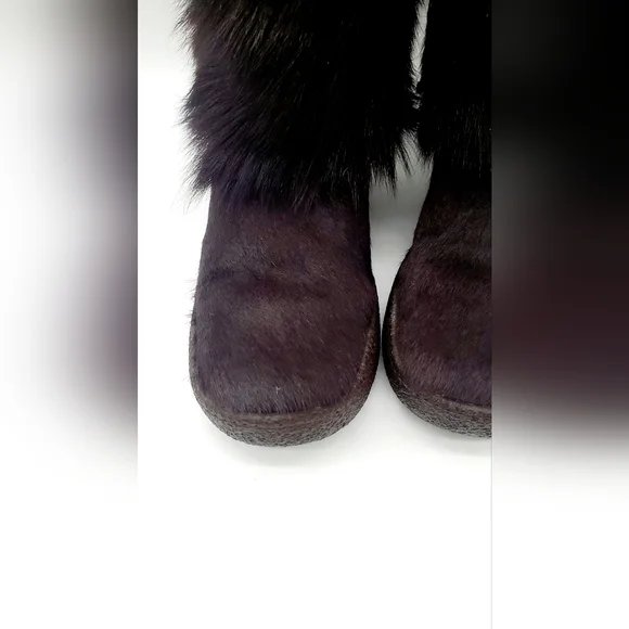 PAJAR Fur Goat Winter Ski Boots 40 - Picture 6 of 16